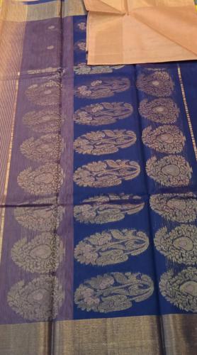 COIMBATORE KORA COTTON SAREE 6.20 MTS